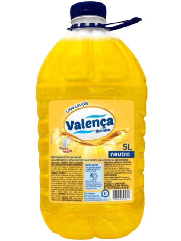 Detergente Neutro Valença - AltaClean - Produto de Limpeza